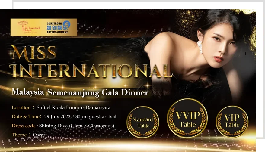 Miss International Malaysia Semenanjung 2023 Grand Final - 29/07/2023 Miss International Malaysia Semenanjung 2023 Grand Final - 29/07/2023