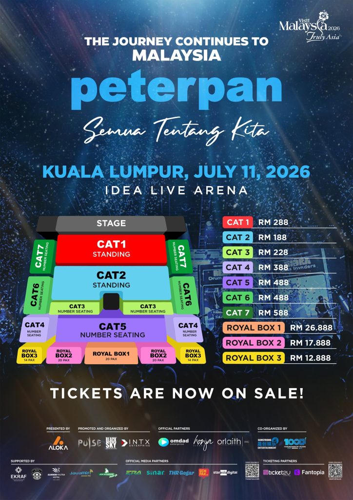 Peterpan Concert Ticket Peterpan Concert Ticket