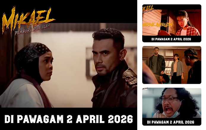 MIKAEL: PEMBURU DUA ALAM in cinemas 2 April 2026! MIKAEL: PEMBURU DUA ALAM in cinemas 2 April 2026!