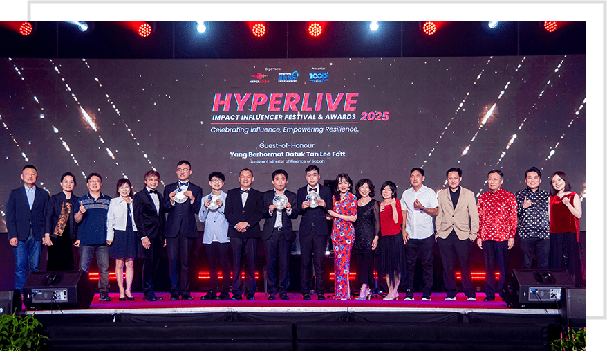 HyperLive Impact Influence Festival and Awards 2025 HyperLive 影响力达人节暨颁奖典礼2025