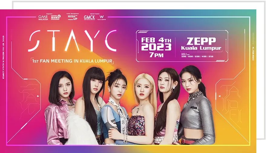 韩国新生代女团STAYC即将来到马来西亚! - 04/02/2023 韩国新生代女团STAYC即将来到马来西亚! - 04/02/2023